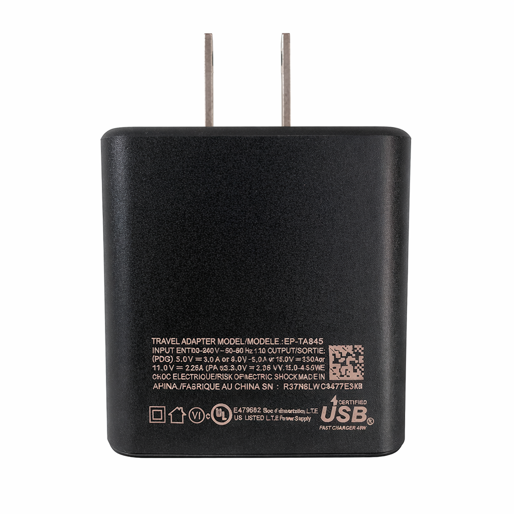 45W USB-C Fast Charger + 5A Cable – PD 3.0 Super Fast Wall Adapter