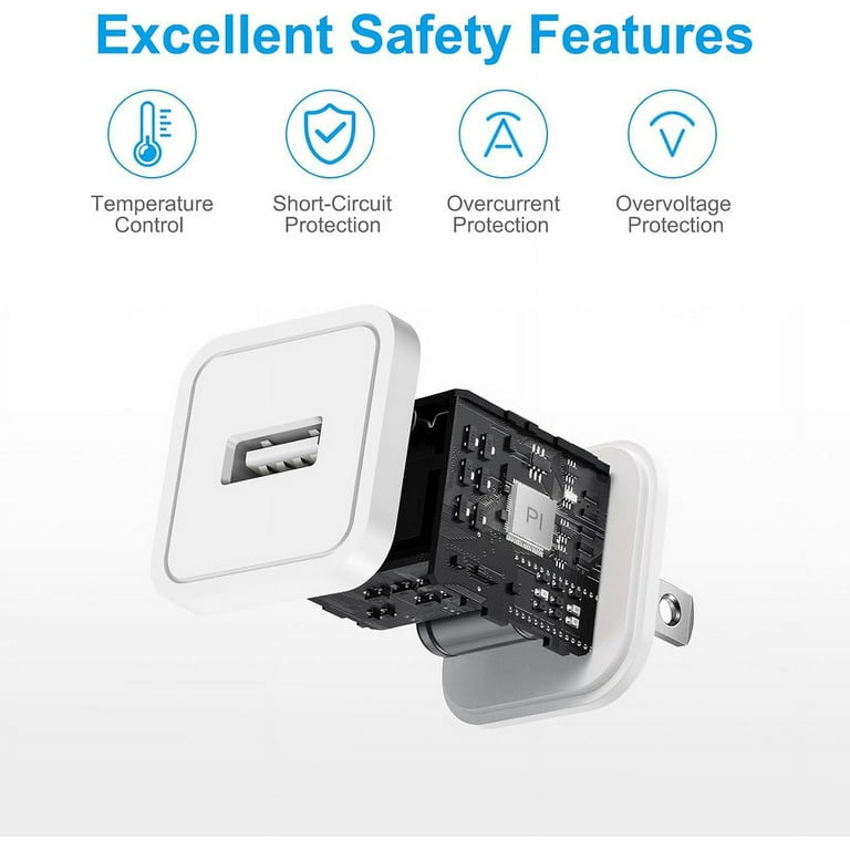 USB Wall Charger Power Adapter 5V 1A