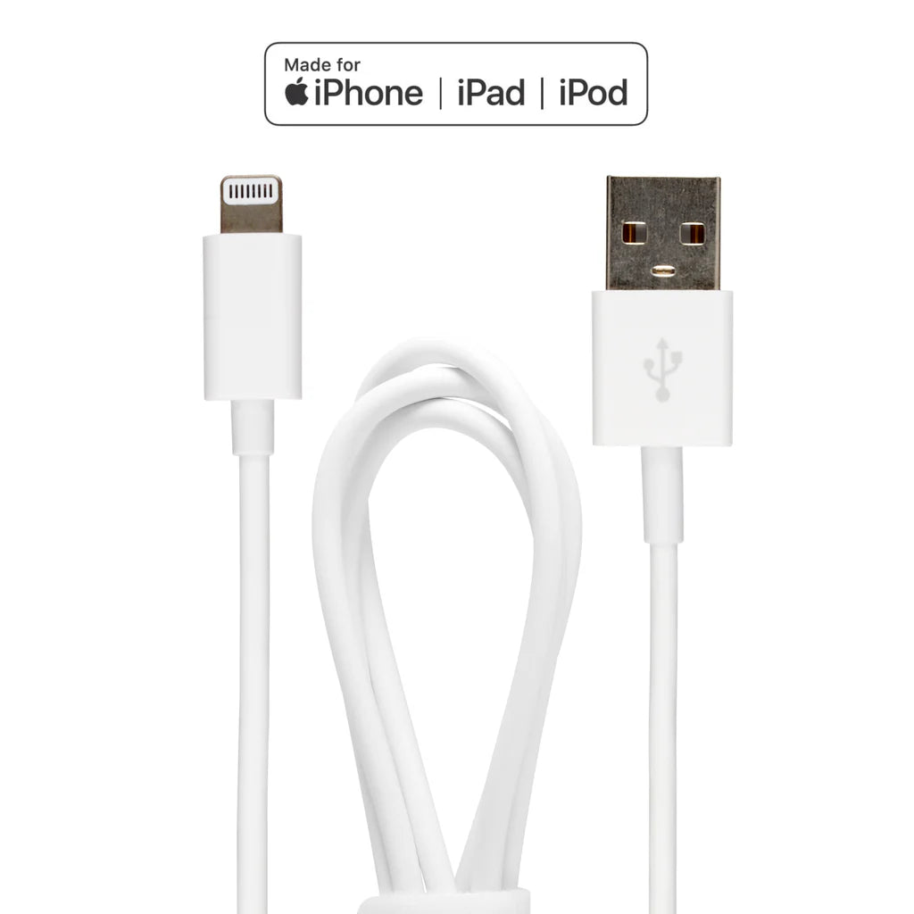 USB to Lighting Charging Cables for iPhones iPads
