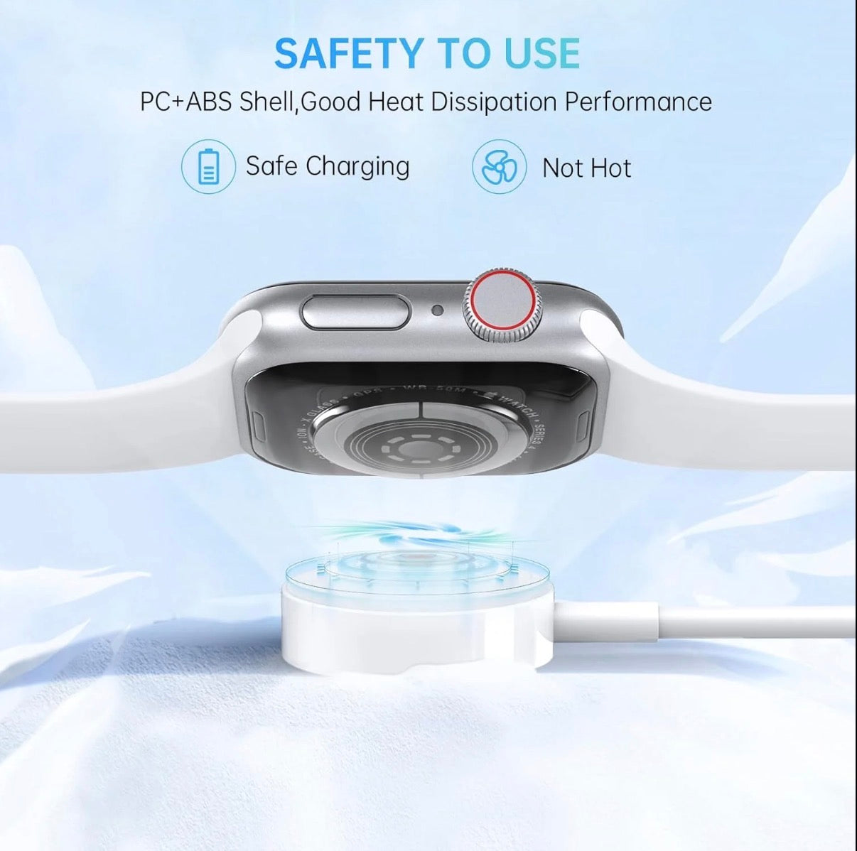 Magnetic Fast Charger USB-C Cable 1m For Apple Watch