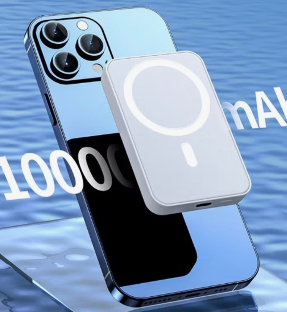 Magnetic MagSafe Battery Pack 10000mAh USB-C White