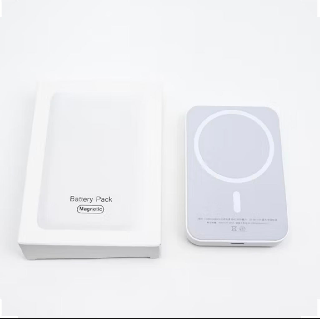Magnetic MagSafe Battery Pack 10000mAh USB-C White
