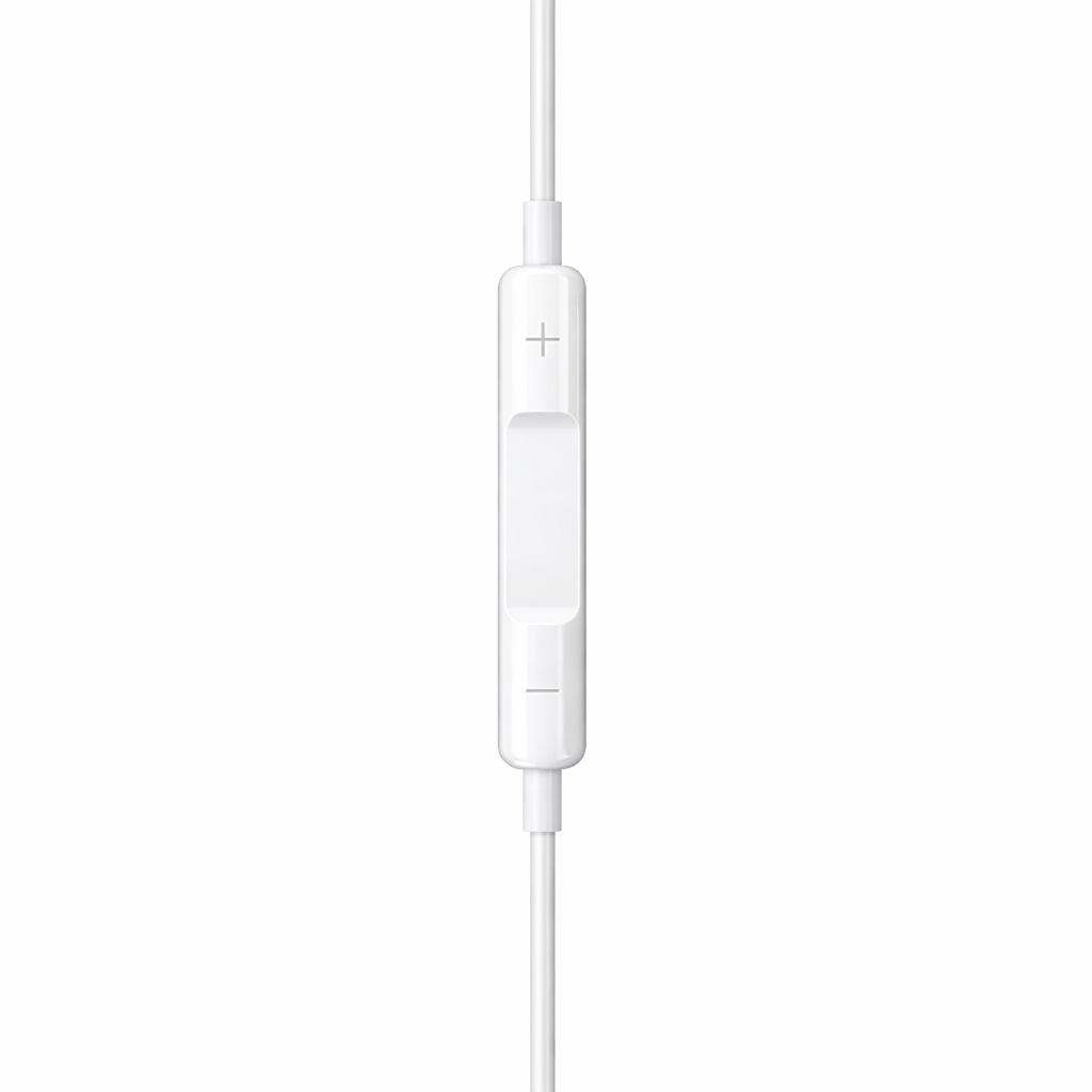 Wired Lightning Earbuds with Microphone & Volume Control – In-Ear Headphones for iPhone, Clear Sound & Comfortable Fit
