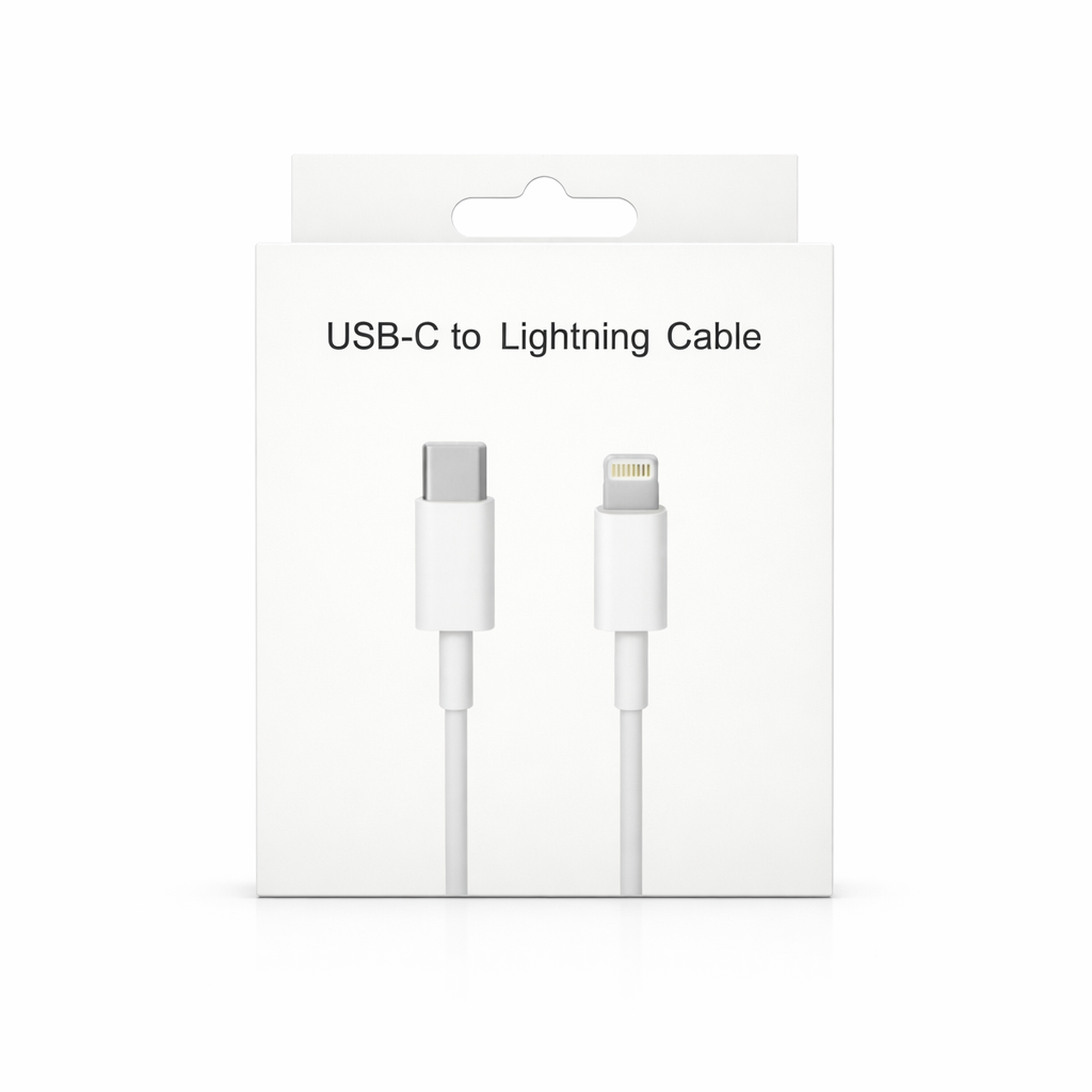 6Ft USB-C to Lightning Charging Cable – Fast Charge & Data Sync Cord for iPhone, iPad & Apple Devices